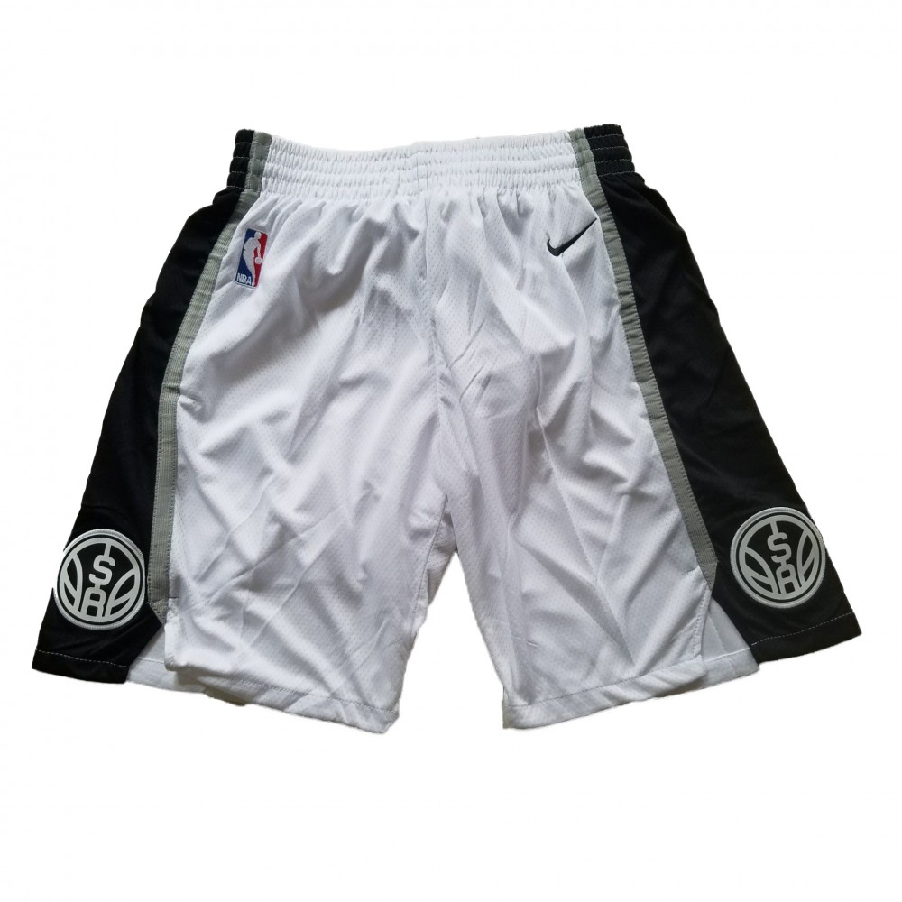 Pantalon Corto San Antonio Spurs 17/18 Blanco Icon Edition