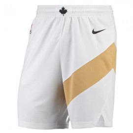 Pantalon Corto Toronto Raptors 18/19 Blanco City Edition