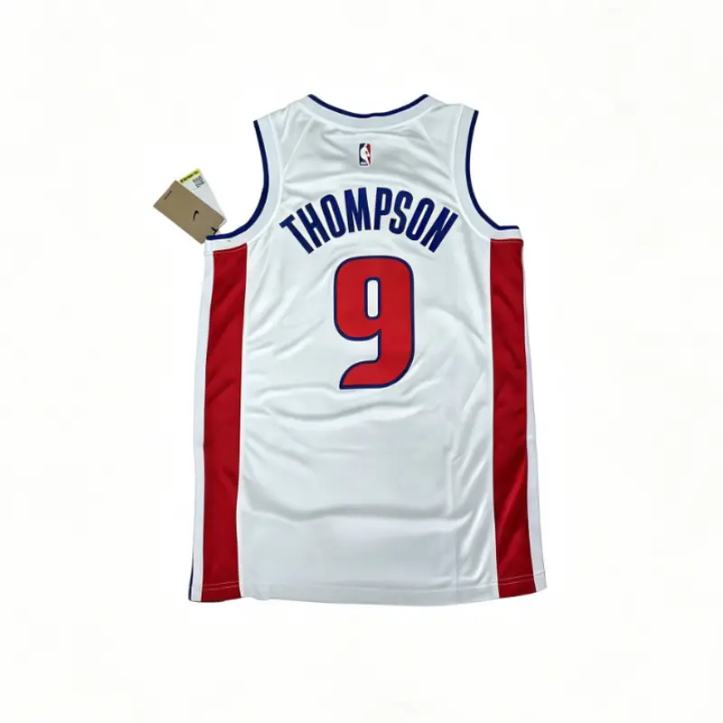 Camiseta Ausar Thompson #9 Detroit Pistons 2026 Blanco
